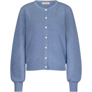 Studio Anneloes - Vest - Petrol Blauw - Gebreid - 60% Viscose