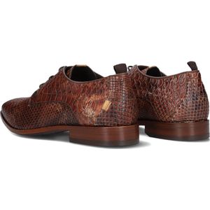 Rehab Greg Nette schoenen - Business Schoenen - Heren - Cognac - Maat 44