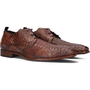 Rehab Greg Nette schoenen - Business Schoenen - Heren - Cognac - Maat 44