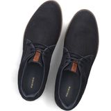 Rehab - Men Nolan Square Sue - Sneakers - Donkerblauw - Suède