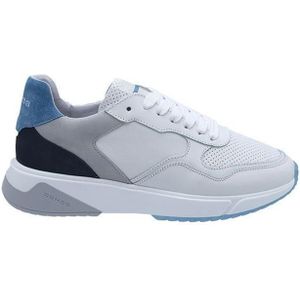 Rehab - Booster lthr nub - Sneakers - Wit - Lichtgrijs - Leer