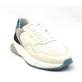 Rehab - Booster lthr nub - Sneakers - Wit - Lichtgrijs - Leer