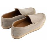 Rehab Raffaello Instappers - Khaki Suede Met Gevlochten Zool