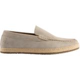 Rehab Raffaello Instappers - Khaki Suede Met Gevlochten Zool