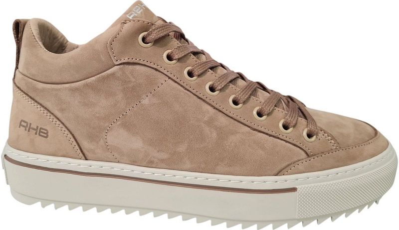 Rehab - Craig Nub - Sneakers - Taupe - Lage Herensneaker