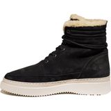 Rehab - Morgan Nub - Veterboots - Black - Premium Nubuck - 100% Schapenwol