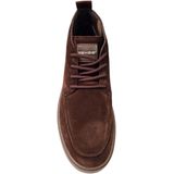 Rehab - Owen Suede - Veterschoen - Donkerbruin - Hoogwaardig Italiaans Suède