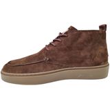 Rehab - Owen Suede - Veterschoen - Donkerbruin - Hoogwaardig Italiaans Suède