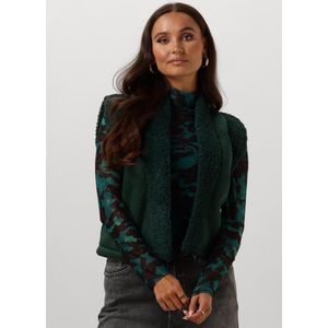 POM Amsterdam Lammy Teal Green Blazers Dames Groen