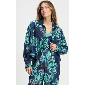 Pom Amsterdam, Dames, Blouses & Shirts, Veelkleurig, Maat: XS Viscose,