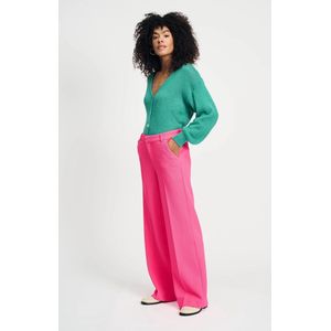 POM Amsterdam wide leg pantalon roze