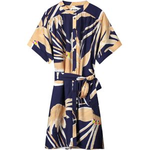 Pom Amsterdam, Dames, Jurken, Veelkleurig, Maat: S