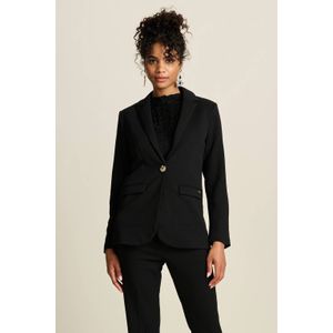 POM Amsterdam regular blazer zwart