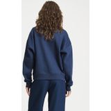 POM Amsterdam - Sweater - Donkerblauw - Regular Pasvorm - Lange Mouwen