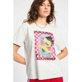 POM Amsterdam - T-Shirt SP9272 - Grijs - Dames T-shirt