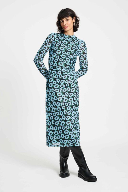 POM Amsterdam - Blousejurk - Blauw