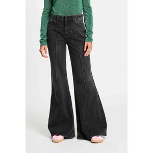 POM Amsterdam - Wide Leg Jeans - Zwart - Denim