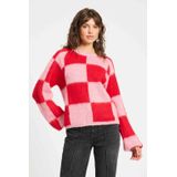 POM Amsterdam - Checks - Pullover - Rood