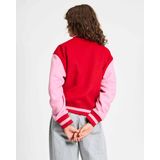 POM Amsterdam - Wollen Baseball Jacket - Rood - Jacks
