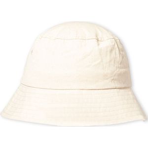 Bucket hat - Vissershoedje - Heren - Dames - Duurzaam - 54 cm - Gerecycled katoen - naturel
