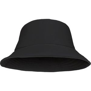 Bucket Hat - Vissershoedje - Hoedje - Kinderen - 4 t/m 7 jaar - 52 cm - zwart