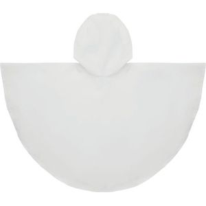 PEVA regenponcho - Poncho regen - Regenkleding - Kinderen - One size - 2-5 jaar - Wit