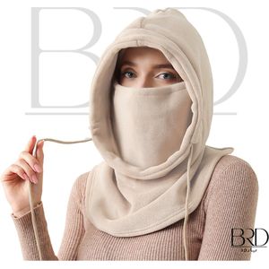 BRD® Winter | Ivoor Australian Velvet Fleece Balaclava / Bivakmuts | Nekwarmer mondmasker winter muts unisex onesize