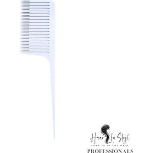 Haar in Stijl® | Highlighting Kam 6365 | Wit |Breed model