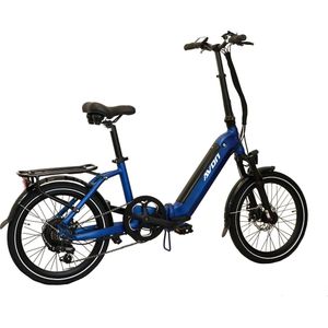 Avon Eq1 Elektrische Vouwfiets 20 Inch Blauw Gratis Rijklaar Bezorgd