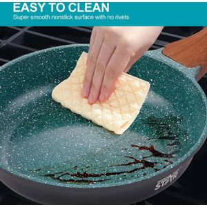 Winning Star 4-delige Non-stick Kookset – Gietaluminium Potten Met Deksel