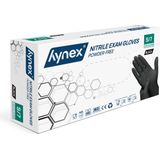 Hynex Nitril handschoenen maat S zwart 100/doos 3,5gram poedervrij