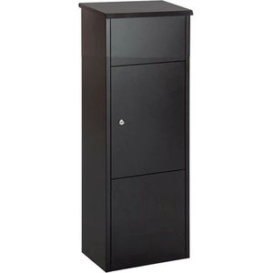 BRASQ - Pakketbrievenbus - Zwart - Staal - 105x38x24 cm