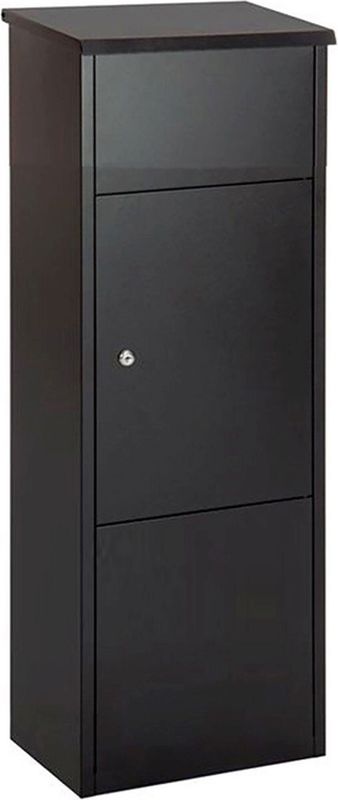 BRASQ - Pakketbrievenbus - Zwart - Staal - 105x38x24 cm