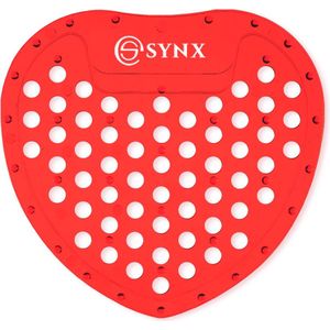 Synx Tools Urinoirmat met Meloengeur - 30 dagen geurend - rood