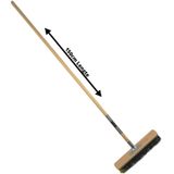 Synx Tools - Kamerveger - Zwart/Crème - Hout - Zachte Borstelharen