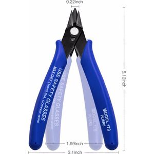 3D Printer Accessoires - 1x Kniptang Pliers Wire Cutter Schaar | 3D Print Nabewerking Tool. Knipschaar | Dradenschaar | Zijkniptang | 3D Print Tools