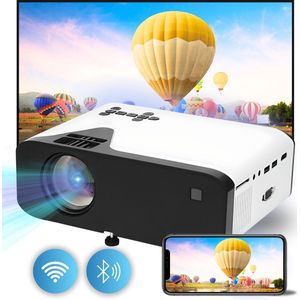 Chesto - Beamer - 6200 Lumen - Mini Beamer - Draadloos Streamen