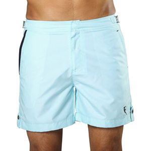 Korte Broek en Zwembroek Heren Sanwin - Licht Blauw Tampa Stripes - Maat 30 - XS