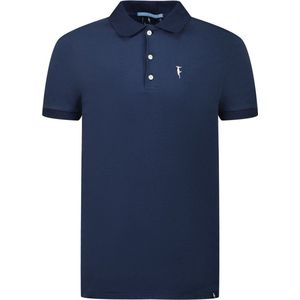 Polo Shirt Heren Sanwin - Donker Blauw Pompano