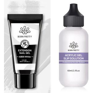 Born Pretty - Polygel - Polygel nagels - Polygel Nagels Starterpakket - Polygel kit - Polygel kleuren - Polygel producten - Polygel set - Acrygel - Polygel kleuren glitter - Nagel glitter - Polygel glitter - Polygel tube - Polygel Starters Kit