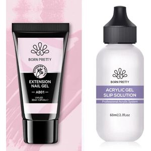 Born Pretty - Polygel - Polygel nagels - Polygel Nagels Starterpakket - Polygel kit - Polygel kleuren - Polygel producten - Polygel set - Acrygel - Polygel kleuren glitter - Nagel glitter - Polygel glitter - Polygel tube - Polygel Starters Kit