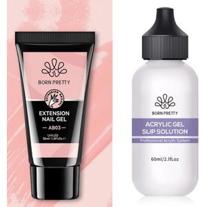 Born Pretty - Polygel - Polygel nagels - Polygel Nagels Starterpakket - Polygel kit - Polygel kleuren - Polygel producten - Polygel set - Acrygel - Polygel kleuren glitter - Nagel glitter - Polygel glitter - Polygel tube - Polygel Starters Kit