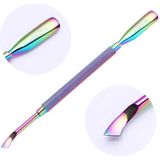 Nagelriemduwer - Roestvrij Staal - Dubbel Uiteinde - Antislip Handvat