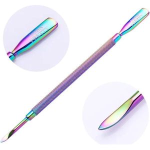 Nagelriemduwer - Roestvrij Staal - Dubbel Uiteinde - Antislip Handvat