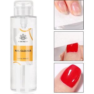 Born Pretty - Nagelreiniger - 500 ml - Nailcleaner - Nail cleaner - Nail cleanser gellak - Nail cleaner voor gelnagels - Nail cleaner ontvetter - Nailcleanser - Nagelcleaner - Nagelreiniger gelnagels - Nagelreiniger vloeistof