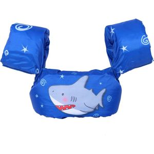 Qwali Puddle Jumper Haai - Zwemvest - Voor kinderen van 0-2 tot 3-6 jaar - Zwemvest Kind - Haai - Zwembandjes 15-30 kg - Drijfvest - Zwemvleugels - Zwemkurk - Zwemgordel