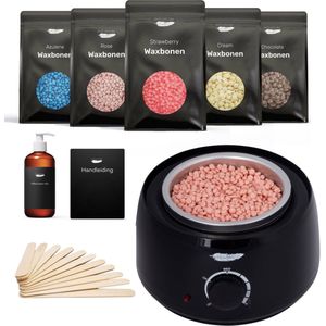 Soft & Silky - Ruby Wax Apparaat Set - Ontharingsmachine - Hars - Verwarmer - Heater