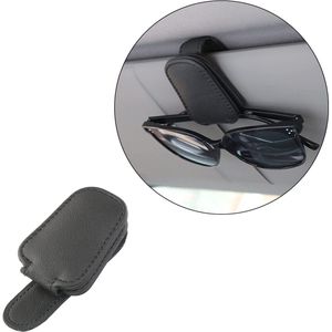 Brillenhouder Auto - Zwart - Zonnebril Houder voor Auto - Magnetische Sluiting - Zonnebril Houder Zonneklep - Brillenhouder - Brilhouder