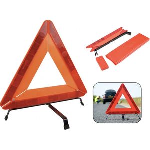 PD® - Gevarendriehoek E-keur - Inclusief opbergkoffer - opvouwbaar - Reflecterende driehoek