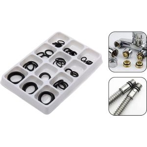 PD® - O-ringen set 50 delig - O ringen rubber - Dichtingsringen sanitair - Kraanleertjes